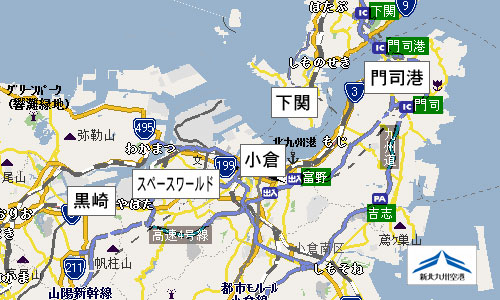 北九州ホテルマップ